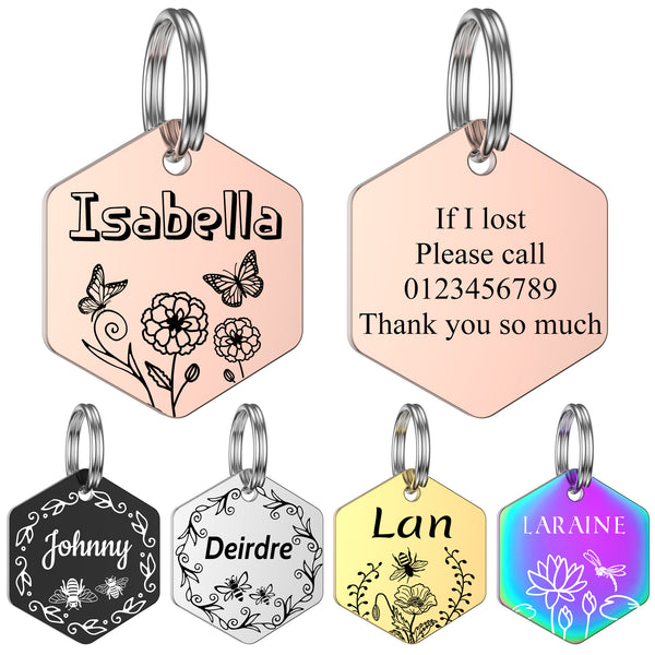 Personalized Pet ID Tags for your furry family members – Lucky Tags